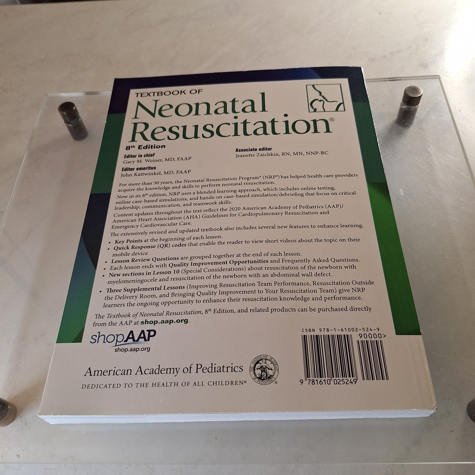 Nrp Ser.: Textbook of Neonatal Resuscitation by American Heart Association…