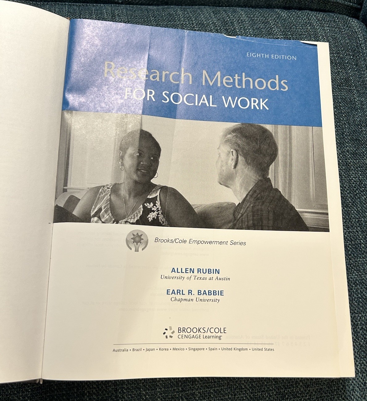 Research Methods for Social Work, 8th Edition (Brooks/Cole Empowerment Series),