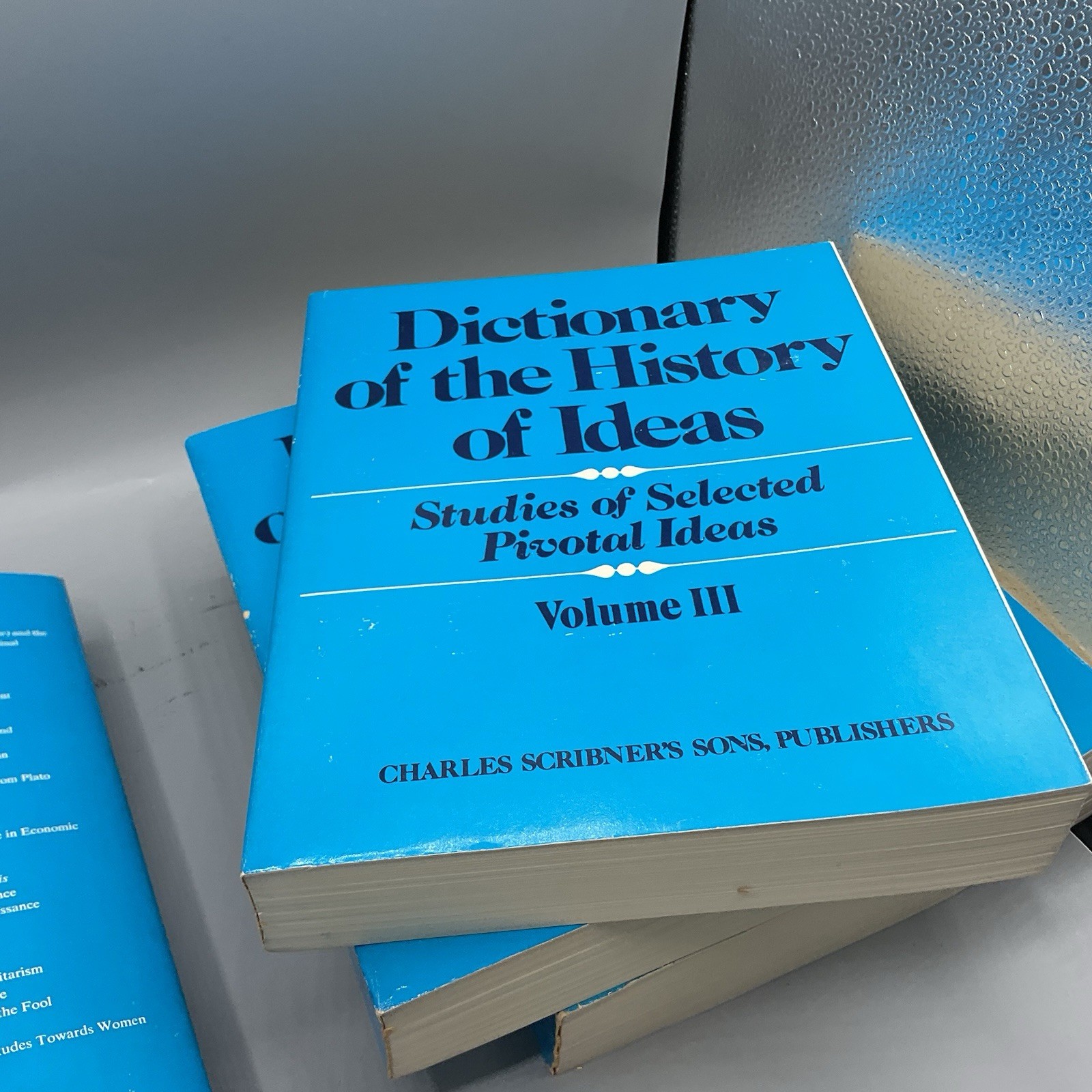 5 Dictionary of the History of Ideas TPB Vintage Charles Scribners Complete Set
