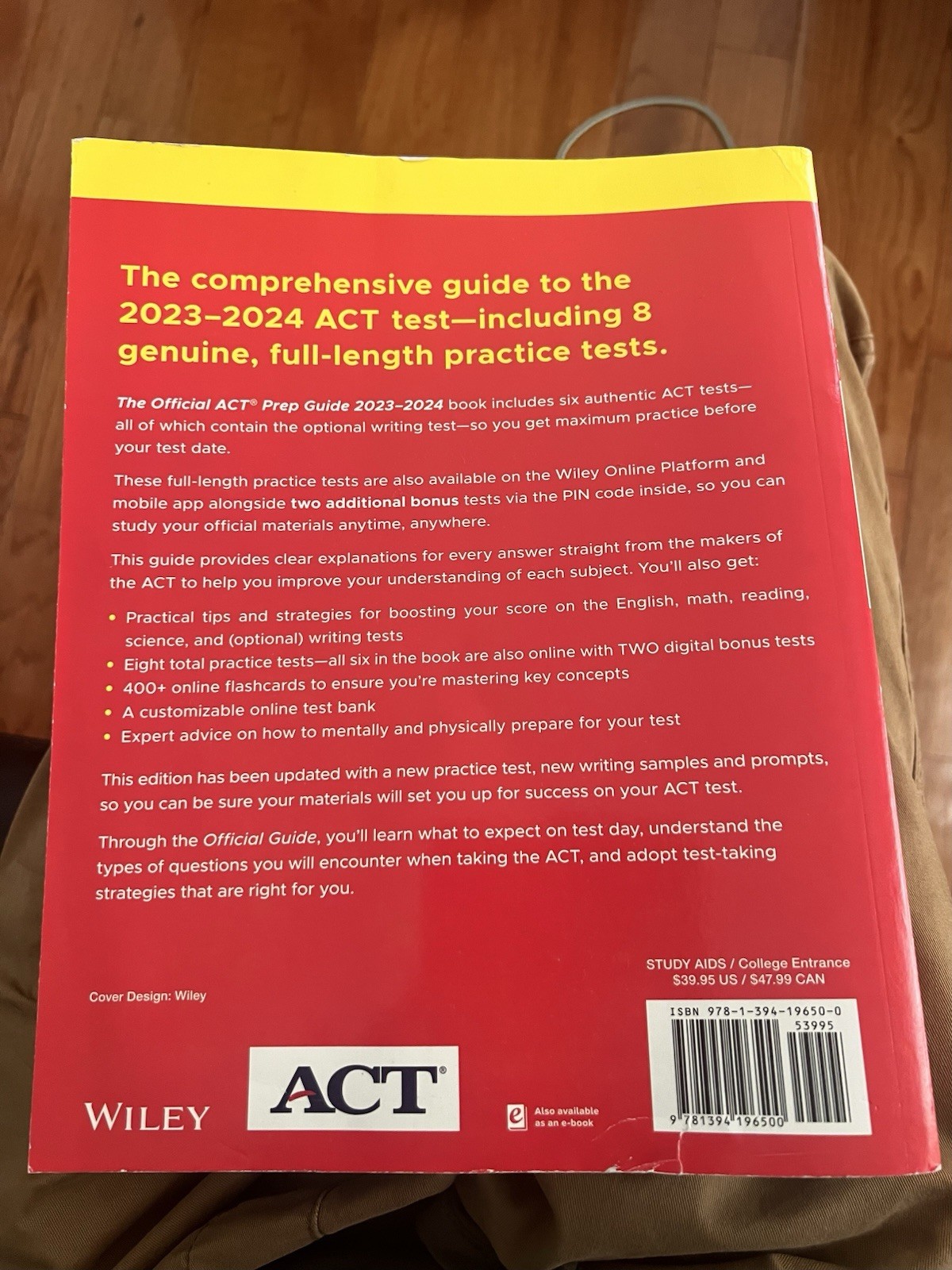 The Official ACT Prep Guide 2023-2024. Wiley.