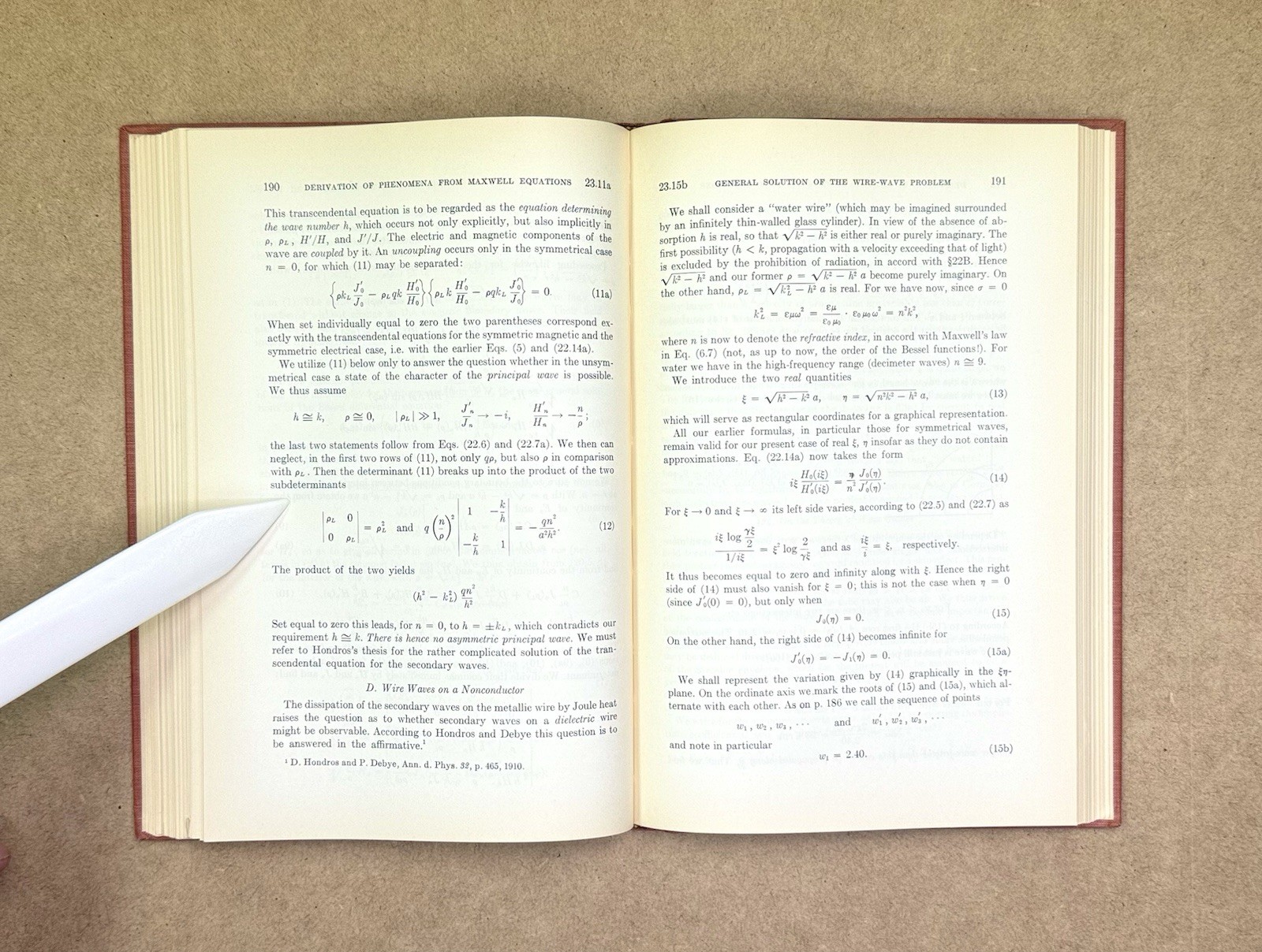 VTG 1952 Electrodynamics 1st Edition by Sommerfeld Academic Press HCVG (Ex-Lib)