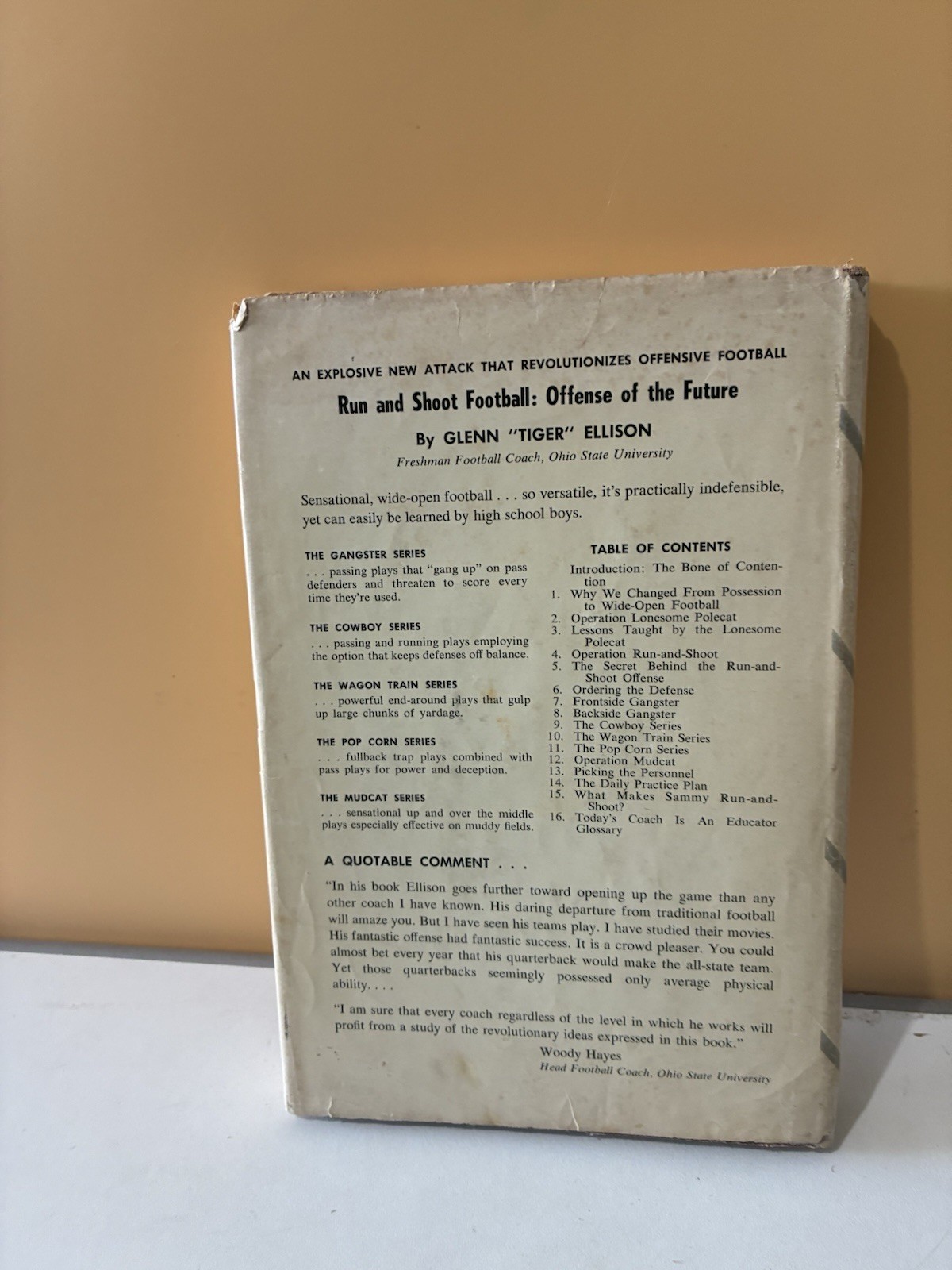 Run-and-Shoot Football: Offense of the Future – Glenn Ellison – 1965 HCDJ