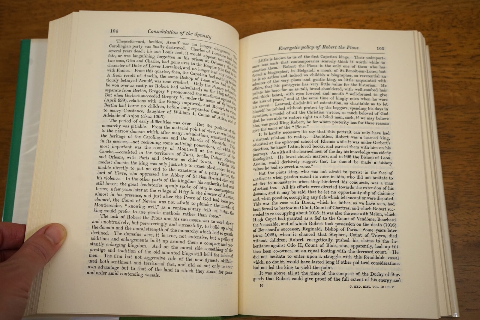 Cambridge Medieval History Volume 3: Germany and the Western Empire HB+DJ 1968