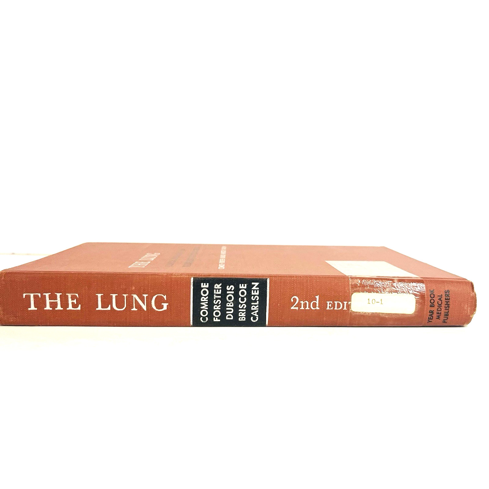 The Lung Clinical Physiology & Pulmonary Function Tests Book Softcover 1968