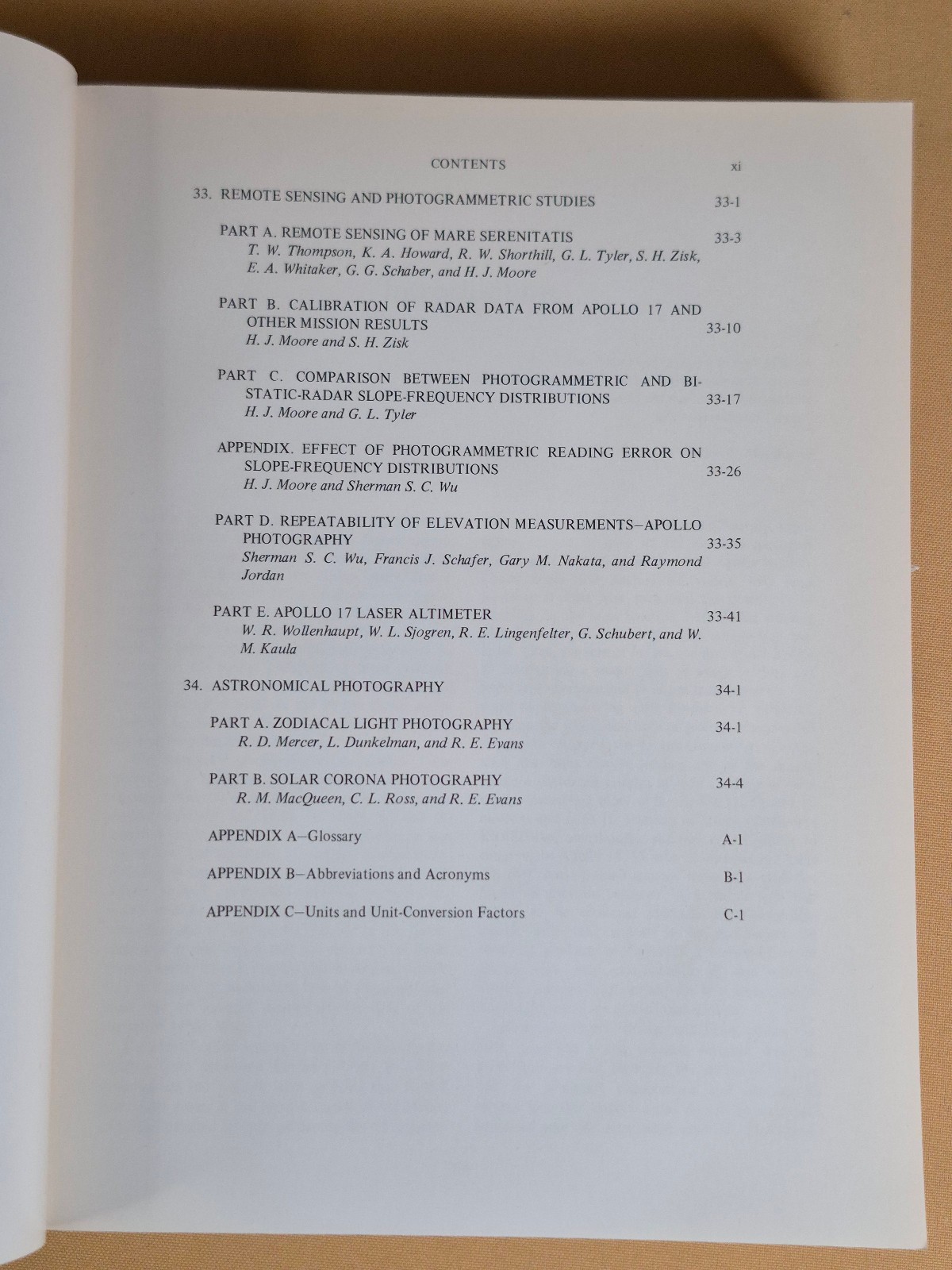 Apollo 17 Preliminary Science Report – NASA SP-330 – 1973 Printing 712 pages