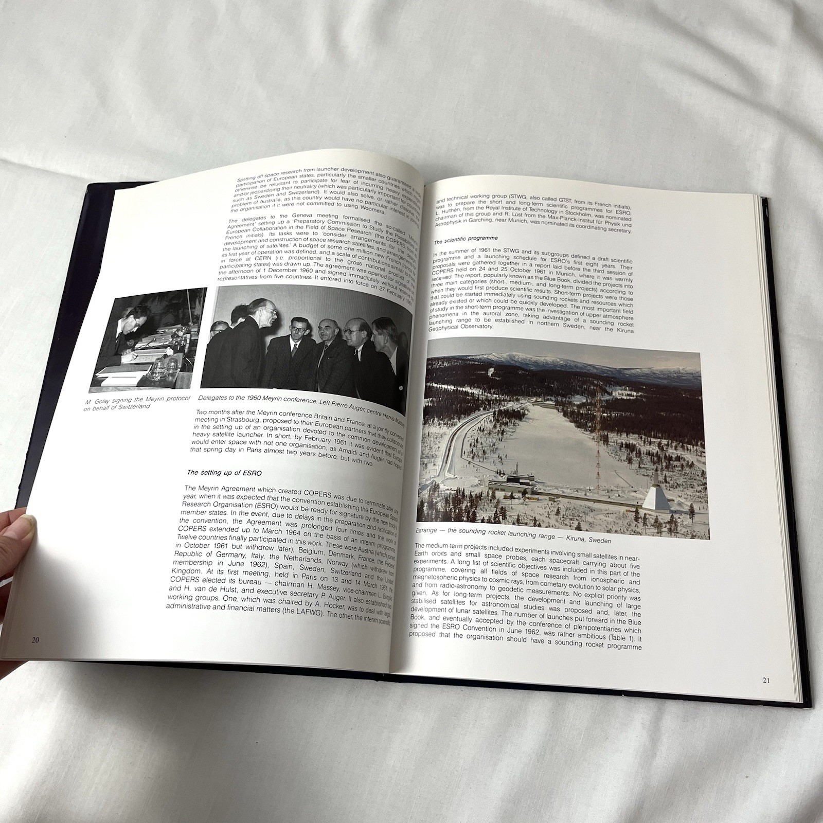 Europe in Space 1960-1973 John Krige Arturo Russo HC Book 1994