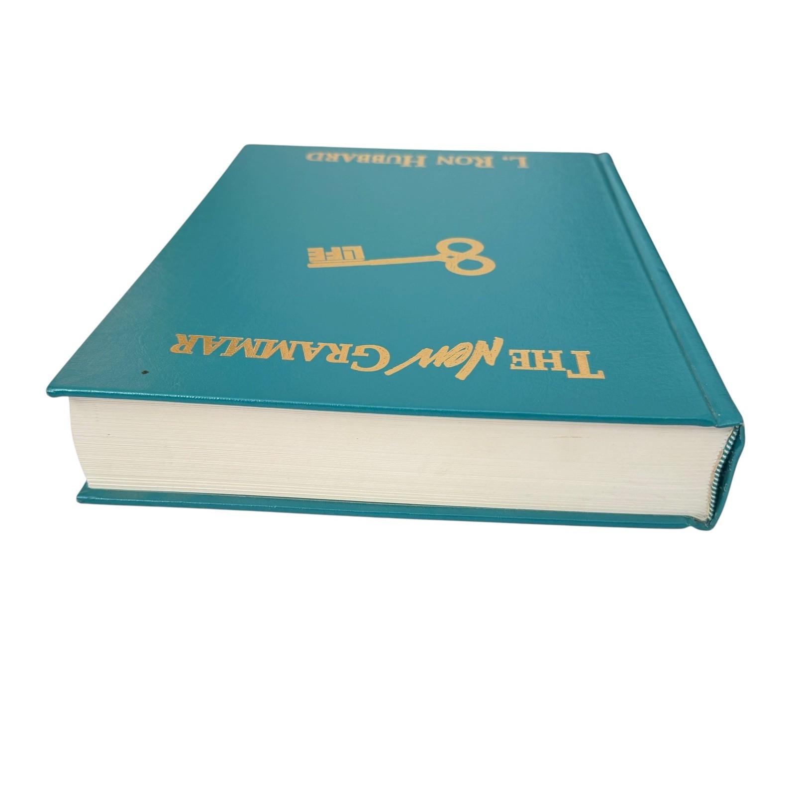 L Ron Hubbard Book The New Grammar 1990 1st Edition Large Hardcover Book