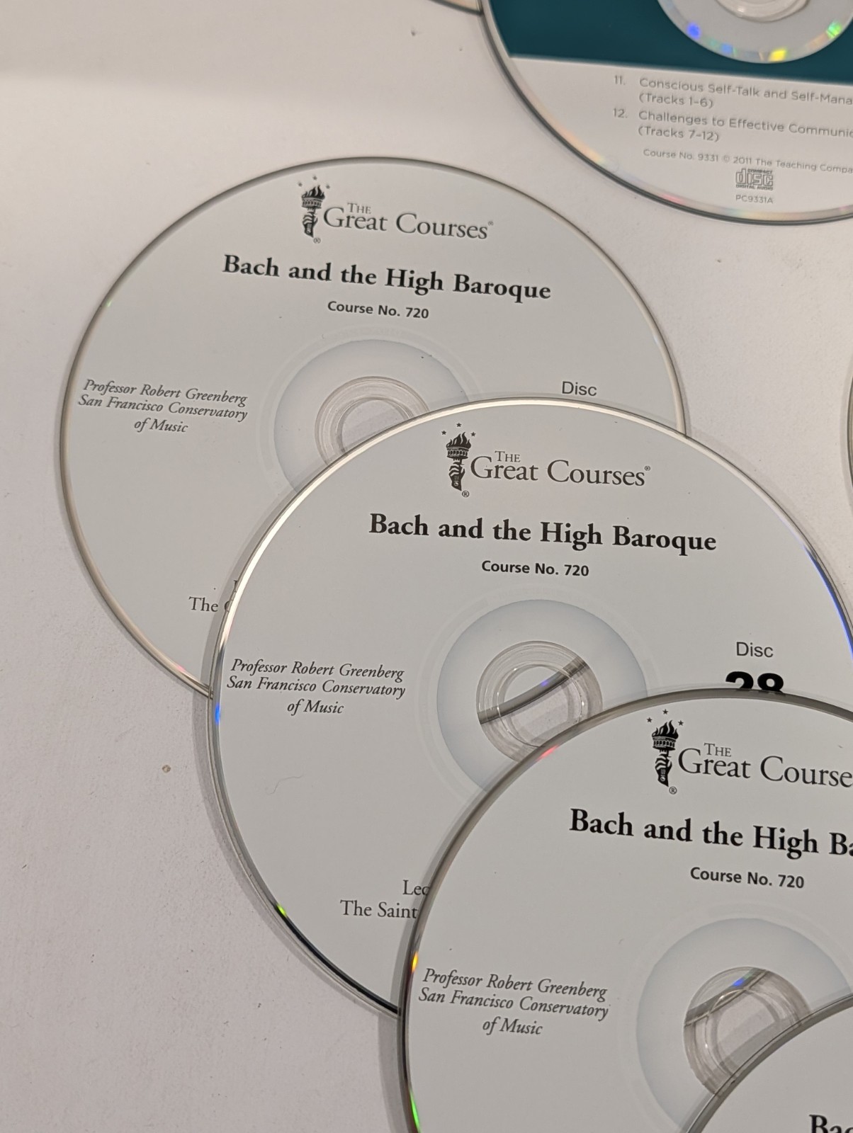30 Loose Learning Courses DVDs & Audio CDs – Religion, History, Writing, Music