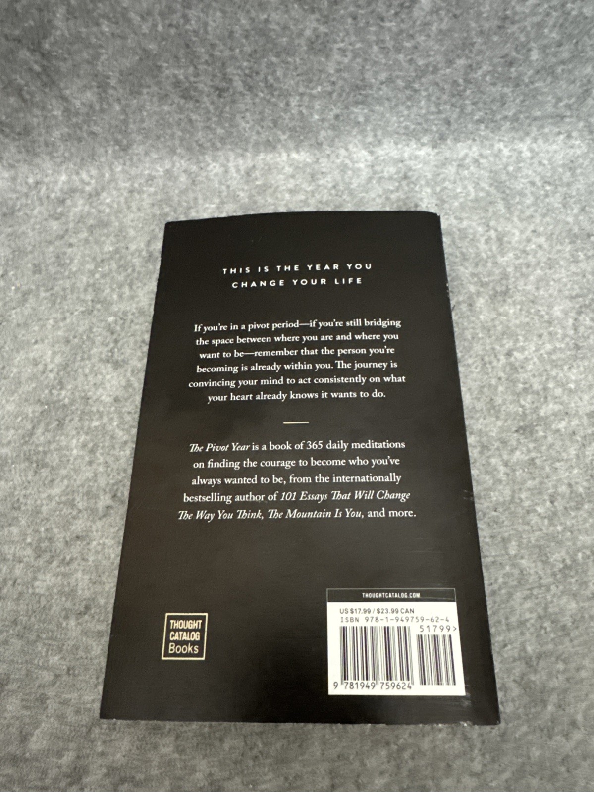 Pivot Year by Brianna Wiest (2023, Trade Paperback)