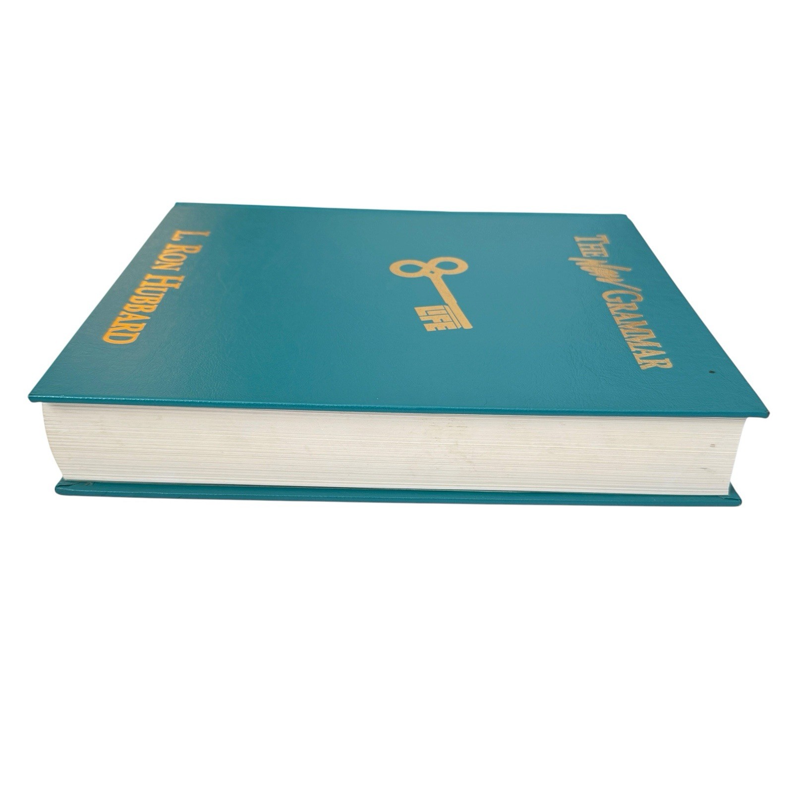 L Ron Hubbard Book The New Grammar 1990 1st Edition Large Hardcover Book