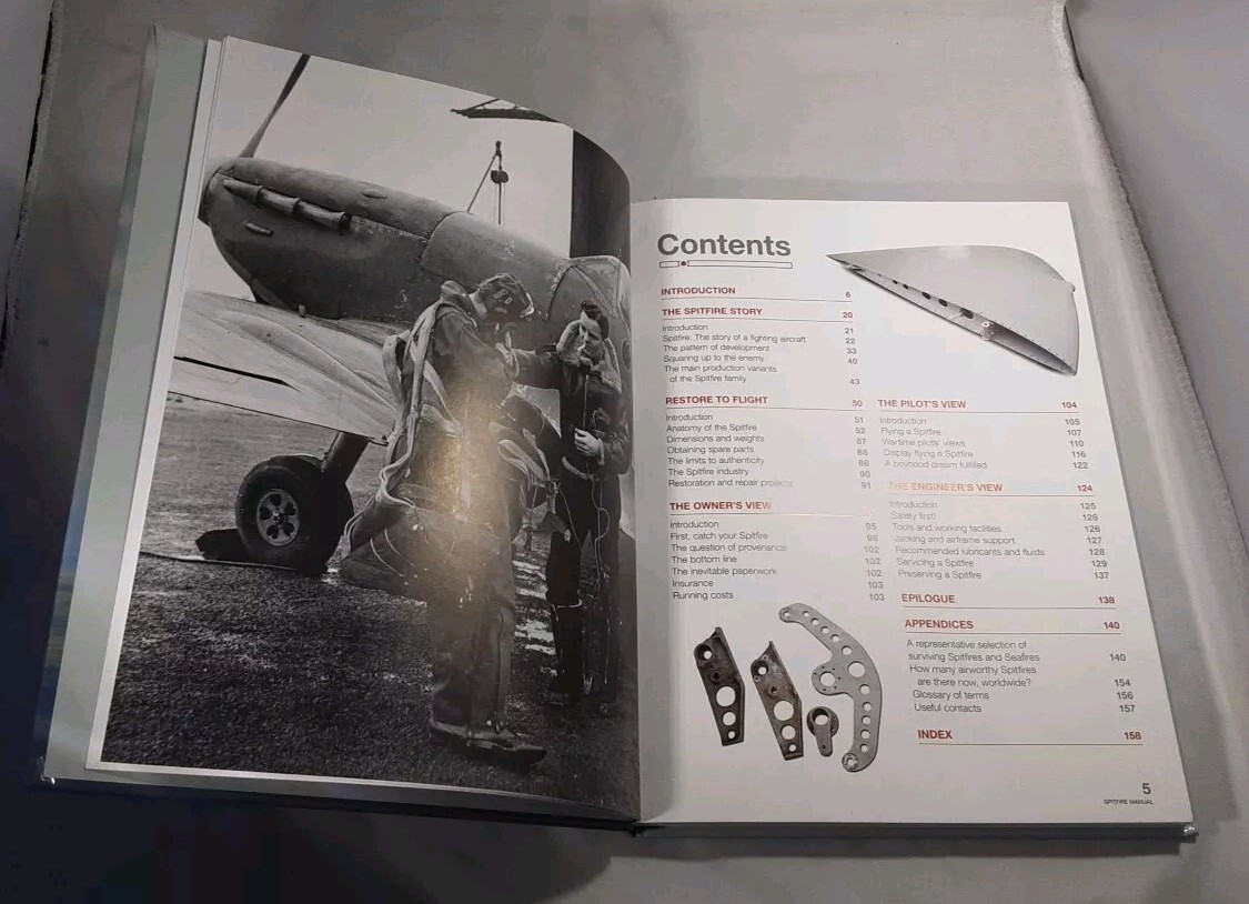 HAYNES ICONS SUPERMARINE SPITFIRE MANUAL 160 PAGES H6574 GOOD CONDITION – £12.99