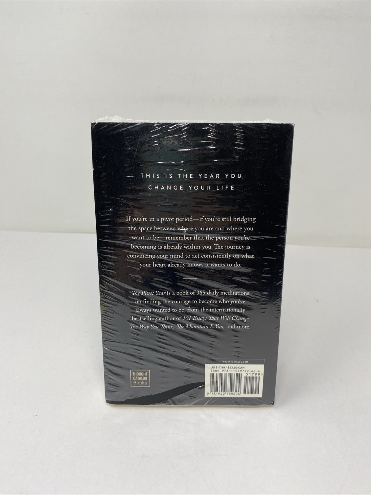 Pivot Year Brianna Wiest Paperback NEW SEALED Tear in Wrap