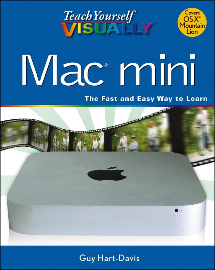 Teach Yourself VISUALLY Mac Mini – paperback Hart-Davis