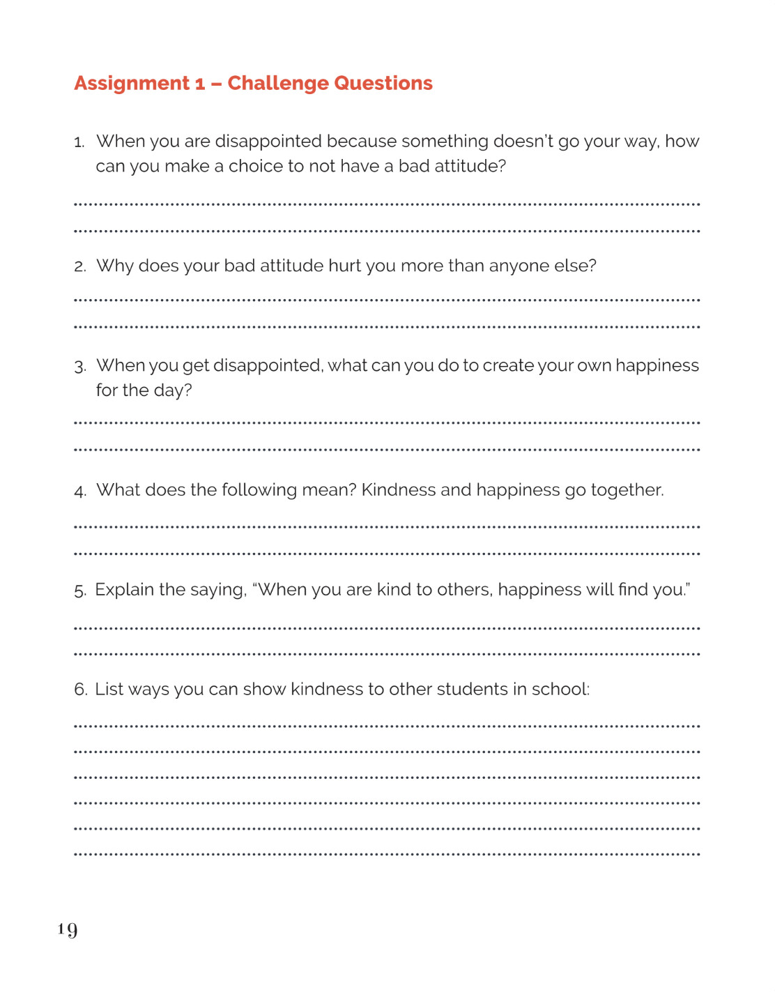 Chocolate Cake and Ice Cream, Kindness and Happiness (Ages 8-12)