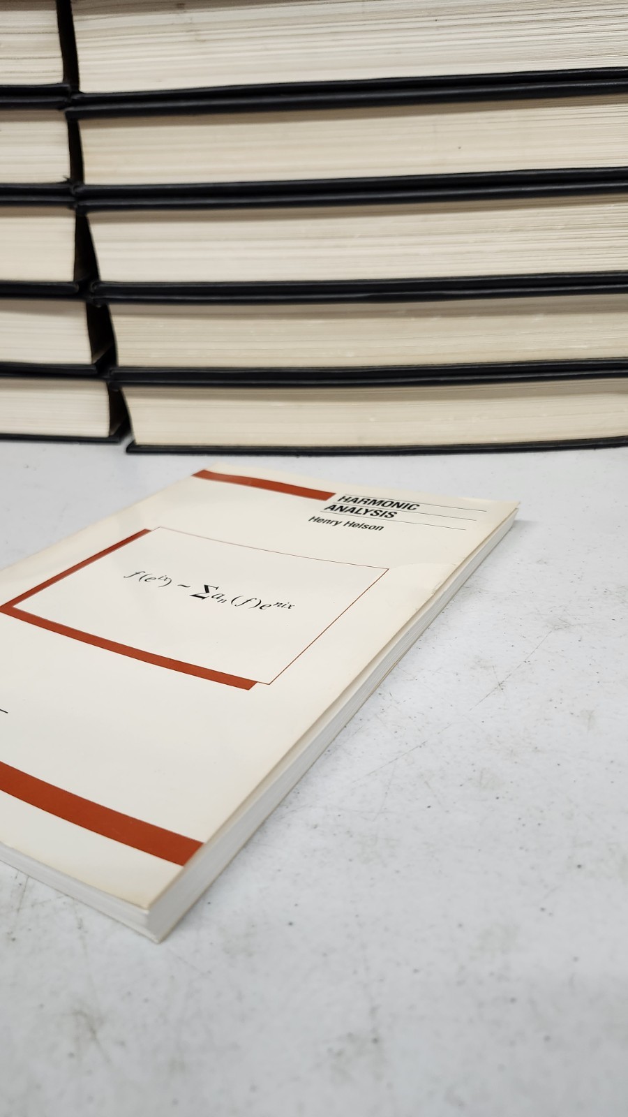 Wadsworth & Brooks/Cole Mathematics Ser.: Harmonic Analysis by Henry Helson SC