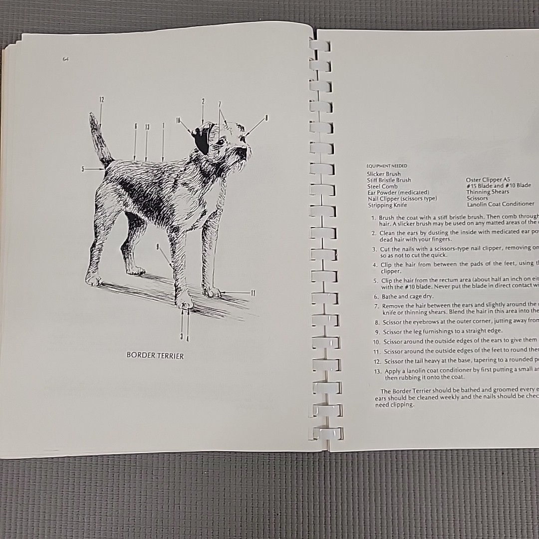 The All Breed Dog Grooming Guide Book by Sam Kohl & Catherine Goldstein Spiral