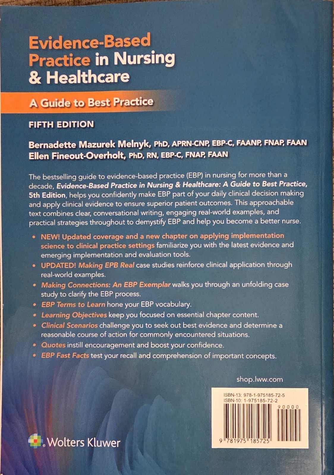 Evidence-Based Practice in Nursing and Healthcare : A Guide to Best Practice by