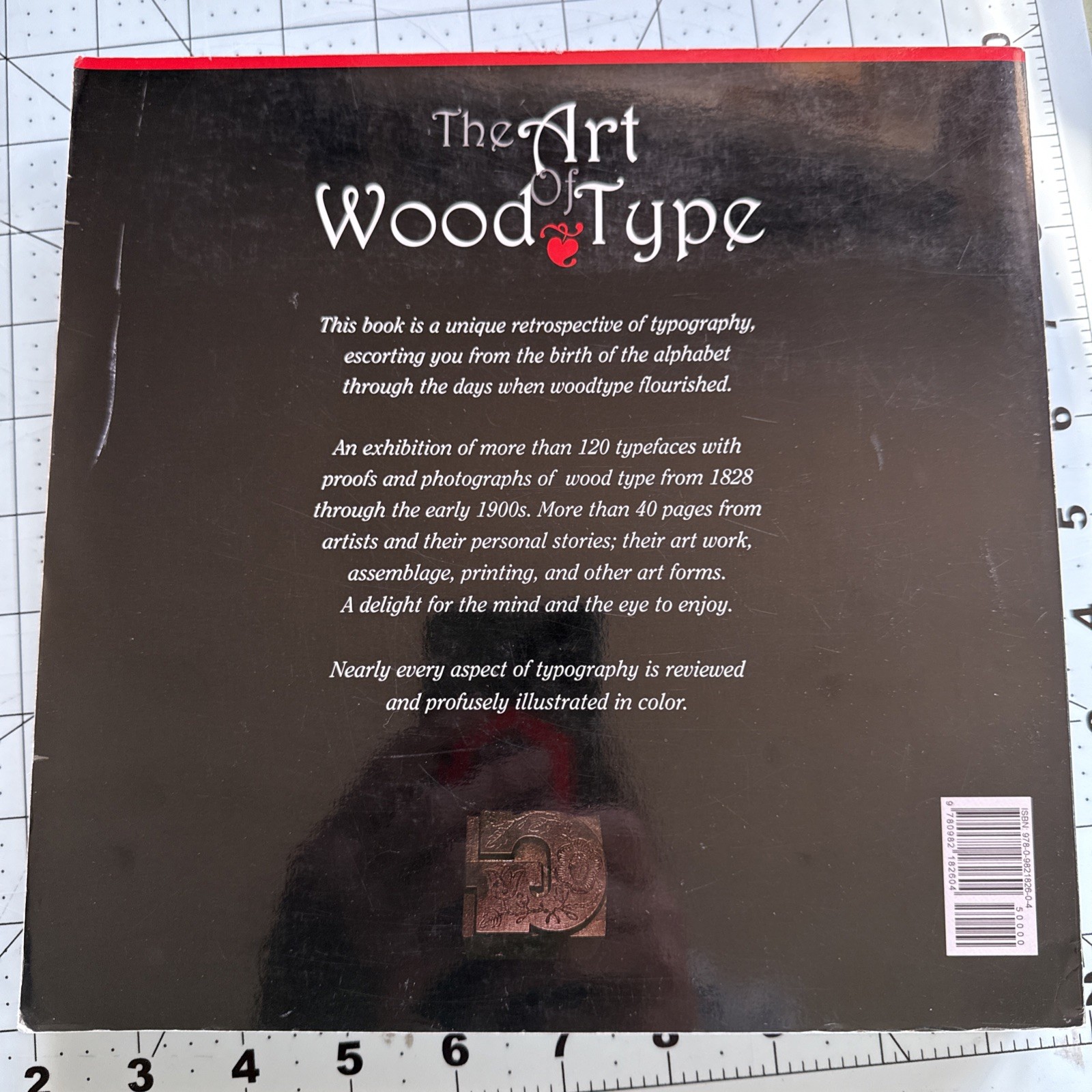 The Art of Wood Type by Gregory Ruffa – Rare Typography & Letterpress Book
