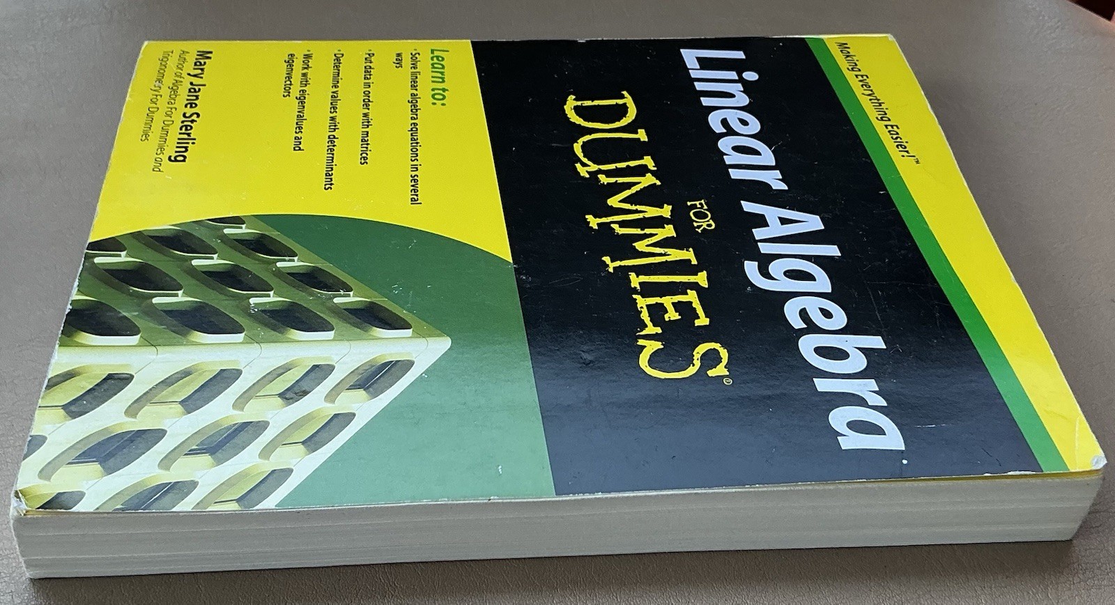 Linear Algebra For Dummies by Mary Jane Sterling