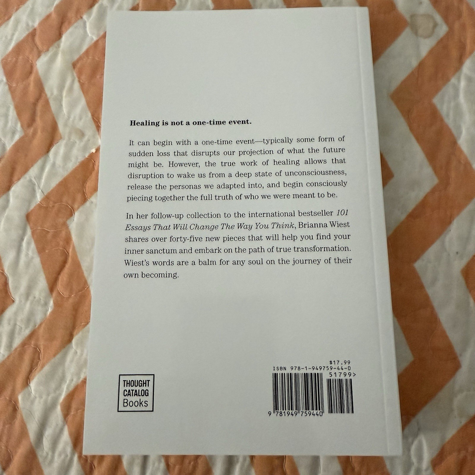 When You’re Ready, This Is How You Heal by Brianna Wiest (2022, Trade Paperback)