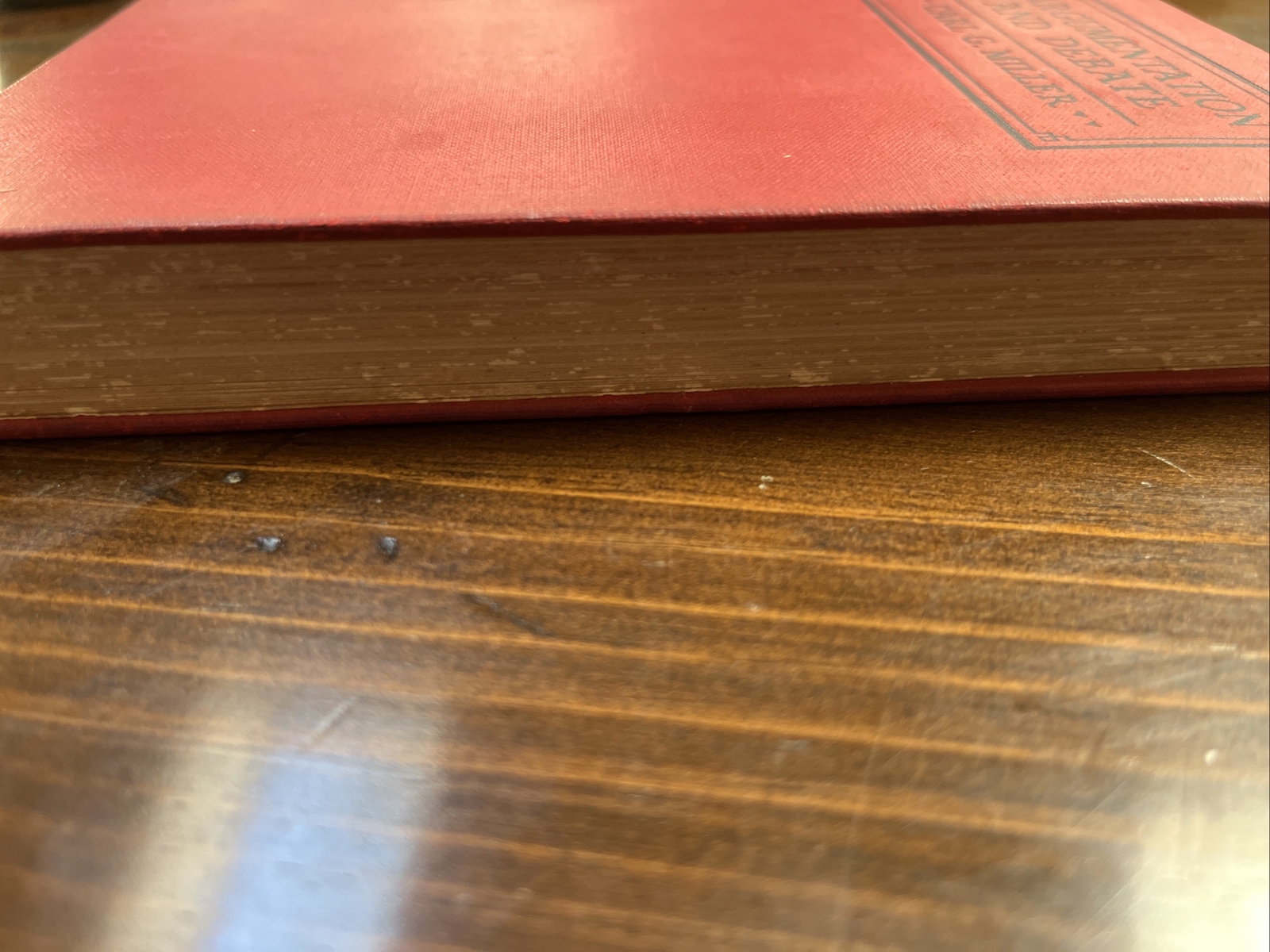 Argumentation and Debate Carl G Miller 1930 Charles Scribner Vintage Textbook